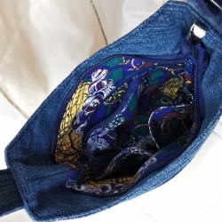 Originální riflová crossbody kabelka CHALCEDON 6